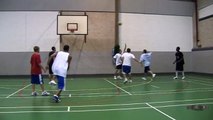 Basketball Alley-Oop Off The Wall