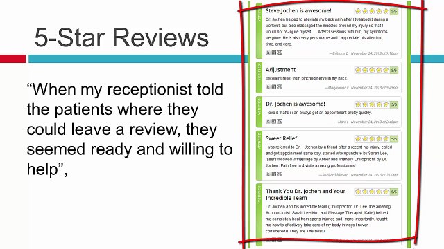 Chiropractor Success with PLUSdoc