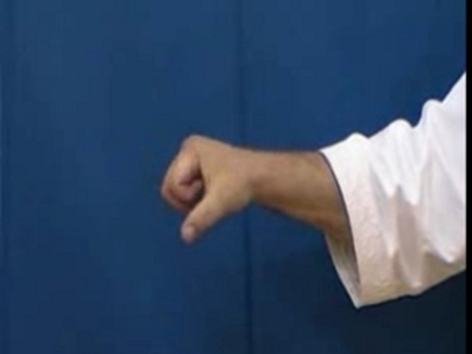 Shotokan karate video-Forming A Fist