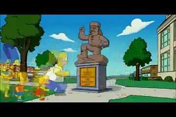 Les simpsons - Mega Gag du canapé (à lenvers)