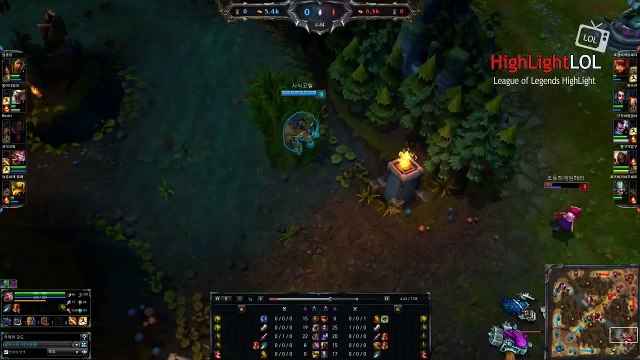 bronze 5 Alistar, How to gank Bot lane, Korea league of legends