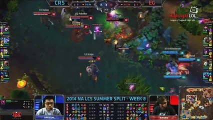 Highlight EG Altec Tristana Quadra Kill