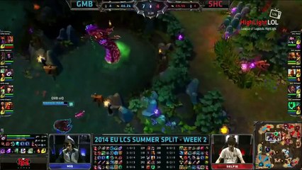 Highlight SHC Thresh Madlife Hook SHC VS GMB EU LCS Summer 2014