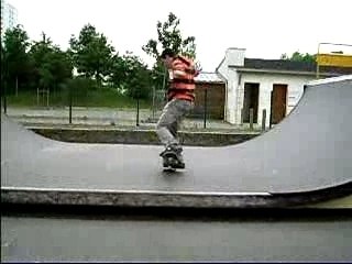 line heel flip...nose manual