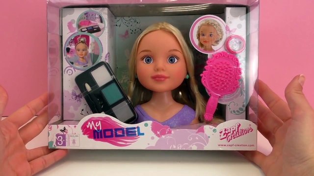 My Model tête à coiffer Unboxing – Petite tête à coiffer et à maquiller