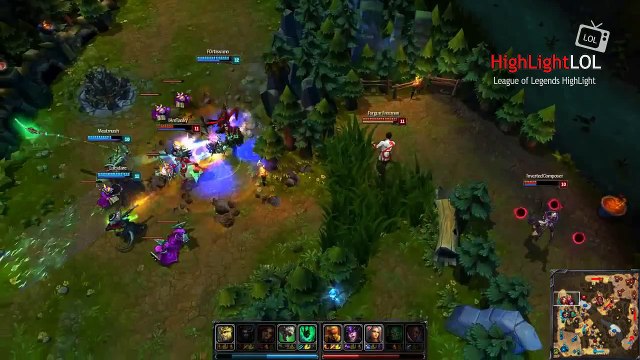 Thresh Outplay vs Lee Sin Outplay, NA league of legends