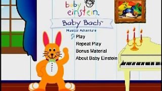 Opening To Baby Einstein:Baby Bach 2004 DVD