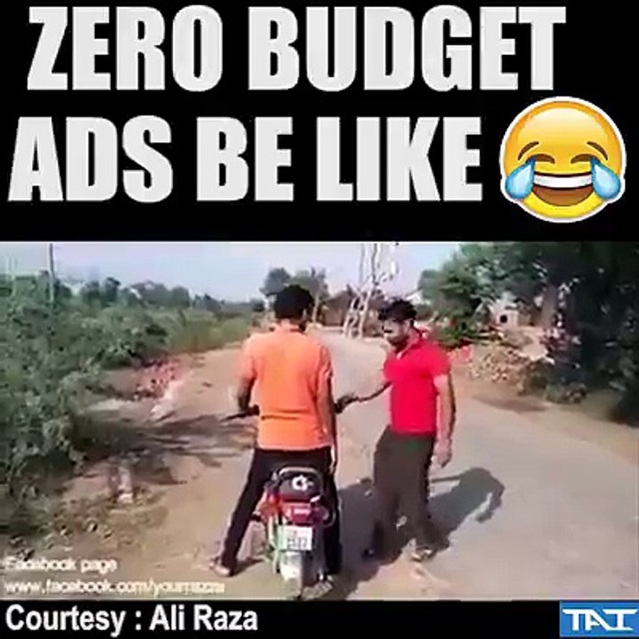 Zero budget ads be like.