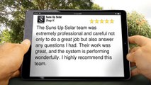 Suns Up Solar Santa Cruz Great 5 Star Review by Doug H.