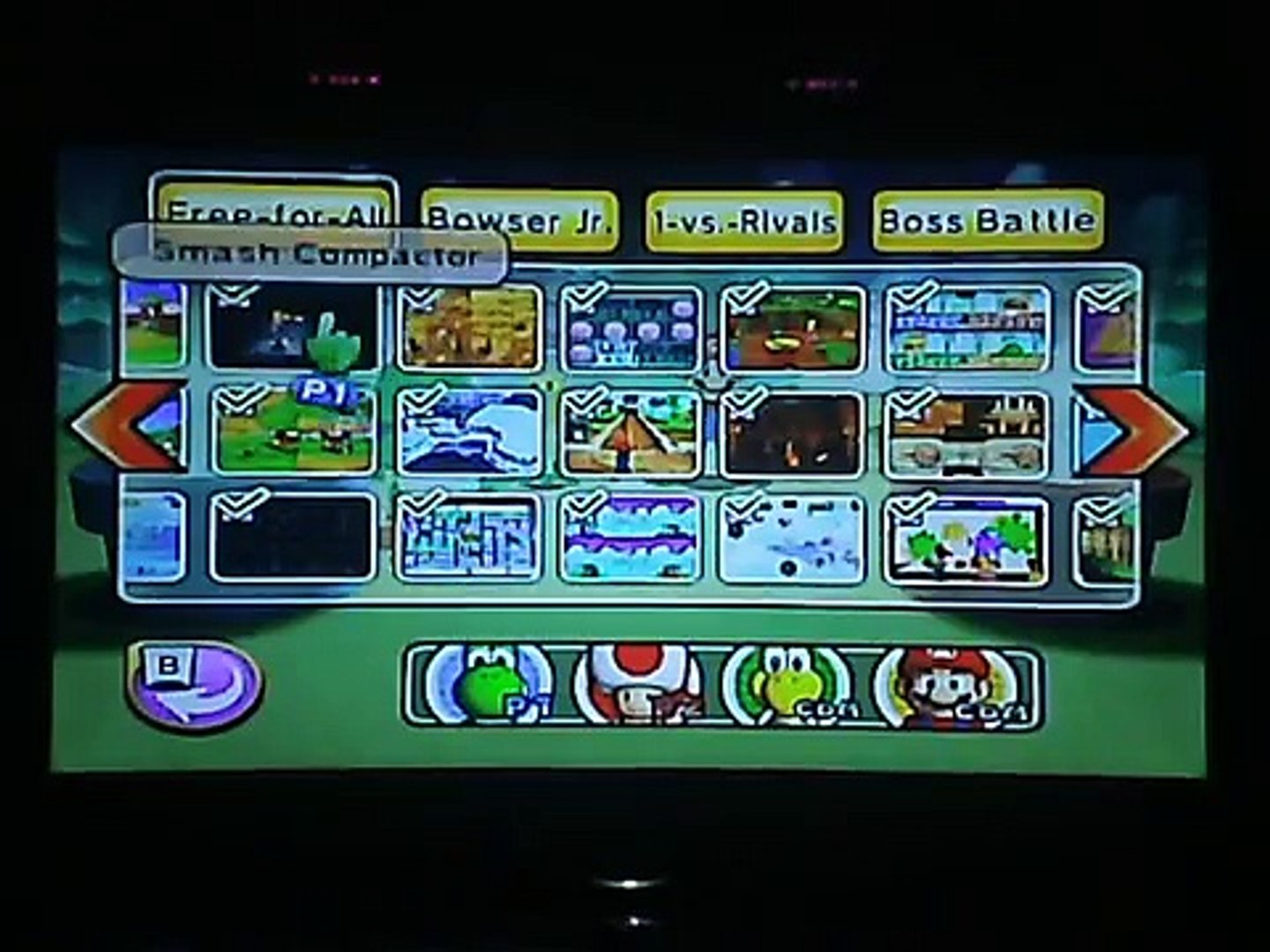 mario party 9 smash compactor