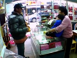 Thief Caught By CCTV