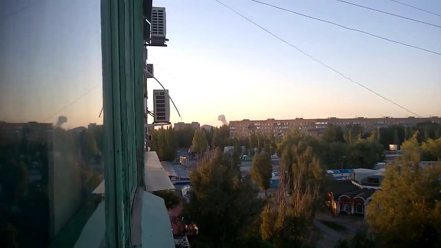 Донецк, взрыв на ДКЗХИ | Donetsk, explosion at chemical plant