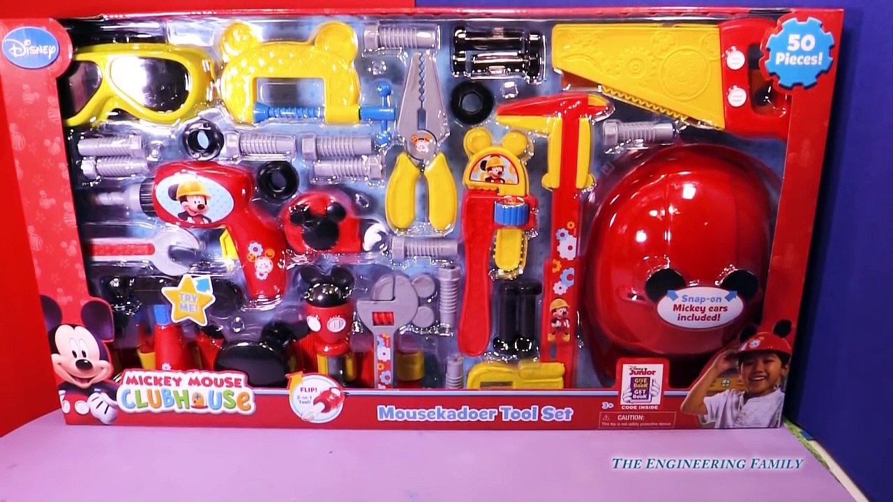 MICKEY MOUSE CLUBHOUSE Disney Junior Mickey Mouse Clubhouse Mousekadoer Tool Kit YouTube V