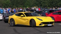 740HP Ferrari F12berlinetta - Start up, Revs, Flatout Accelerations!