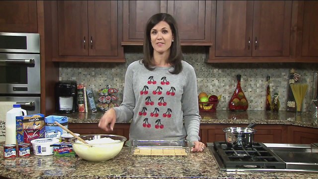 Forks & Flowers - Chocolate Eclair Cake