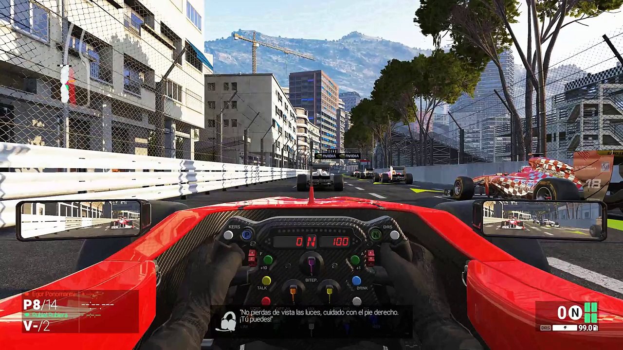 Project CARS F1 MONACO 4K DSR ULTRA PC PS4 XBOX ONE GAMEPLAY