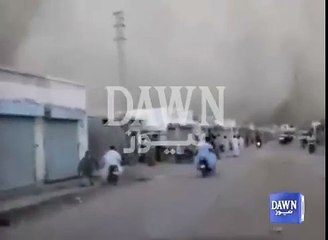 Terrifying video of Tornado striking Jiwani