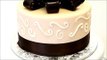 Brown Wedding Cake - Simple Wedding Cake Design - Fondant Cake