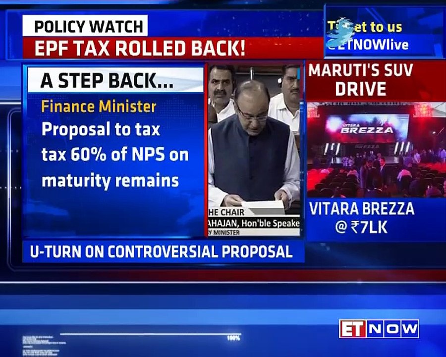 EPF Tax Rolled Back