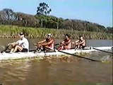 Tiro 2000 mts - 4 sem com os cubanos 1997 Remo - Raia Olímpica da USP