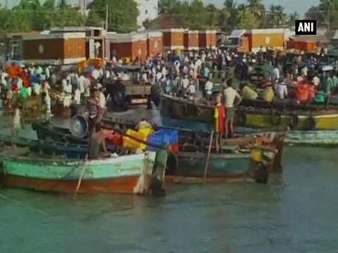 Sri Lankan Coast guard detains 4 Indian fishermen