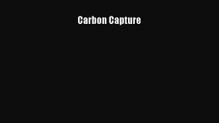 Read Carbon Capture PDF Online