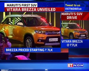 Maruti Unveals Its First SUV - Vitara Brezza