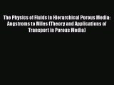 Read The Physics of Fluids in Hierarchical Porous Media: Angstroms to Miles (Theory and Applications