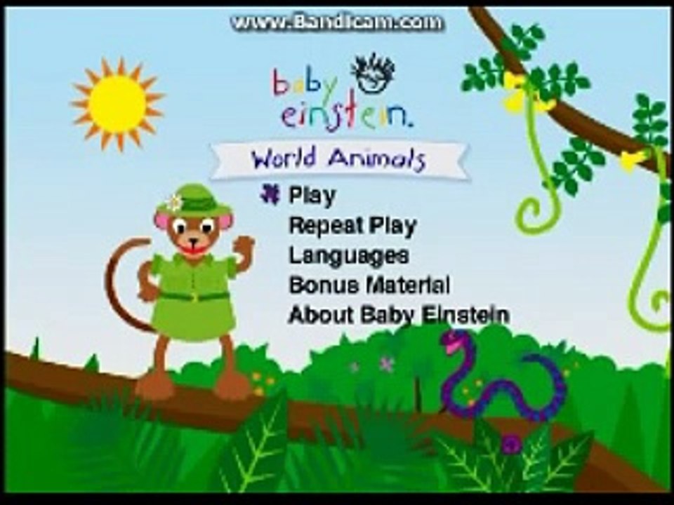 Opening To Baby Einstein:World Animals 2004 DVD - Dailymotion Video