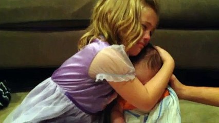 Cute Little Girl Devastated About Baby Brother Growing Up