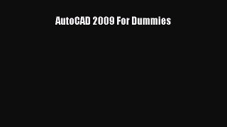 Read AutoCAD 2009 For Dummies Ebook