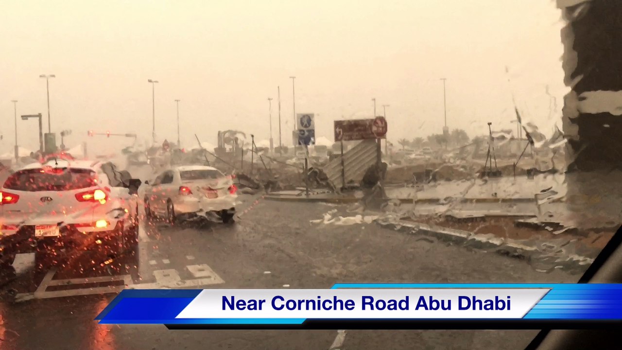 Thunderstorm Damages in Abu dhabi