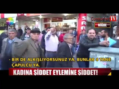 Kadına şiddet eyleminde kadına şiddet