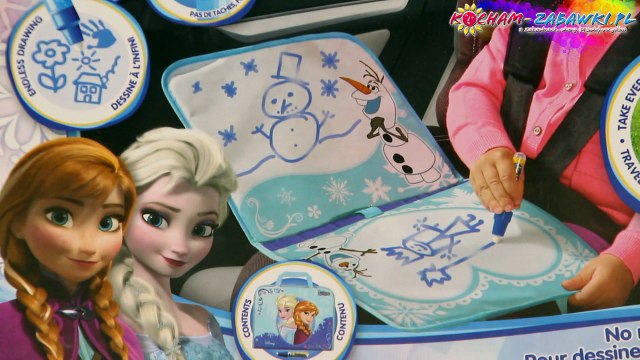 Tomy - Frozen / Kraina Lodu - Aquadoodle - Mata Wodna - Doodle Bag / Walizeczka - E72440
