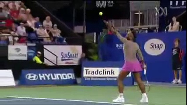 Большой Теннис Видео Урок Подача Серена