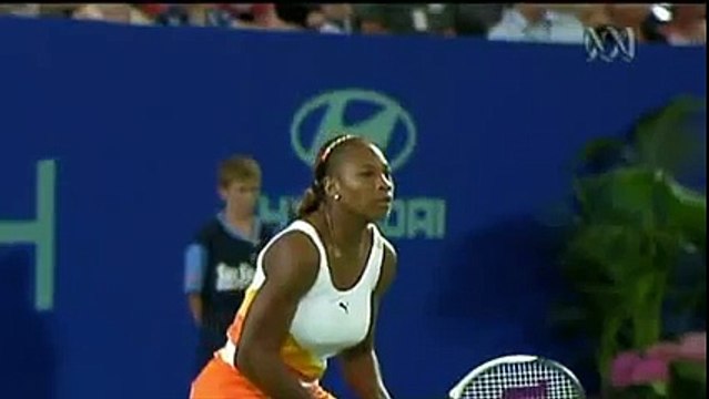 Большой Теннис Видео Урок удар справа Серена