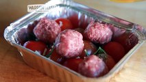 Easy Baked Meatballs Recipe with Tomatoes #LazyLunches Recipes by Warren Nash