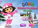 Dora The Explorer Winter Fashion Dress up Baby games Baby and Girl cartoons and games s60pAwGhp