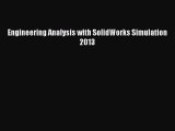 Read Engineering Analysis with SolidWorks Simulation 2013 Ebook