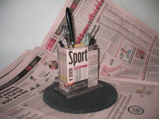 [ART-HOBBY]- Tuto - Porte-crayons pour les sportifs - idée cadeau pour Papa