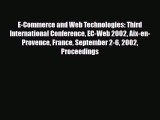 [PDF] E-Commerce and Web Technologies: Third International Conference EC-Web 2002 Aix-en-Provence