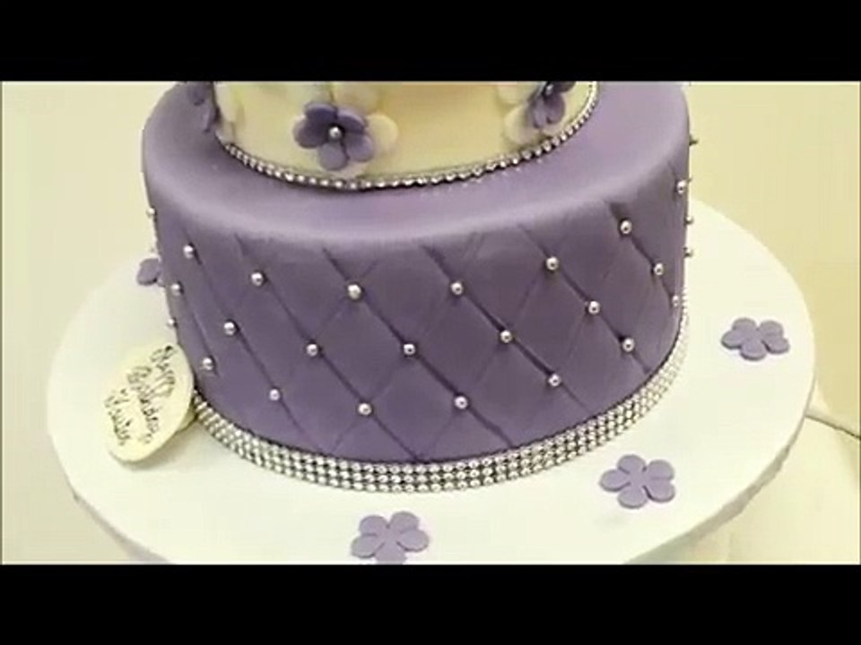 Purple Birthday Cake