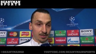 Chelsea 1 2 PSG (2 4 Agg) Zlatan Ibrahimovic Post Match Interview