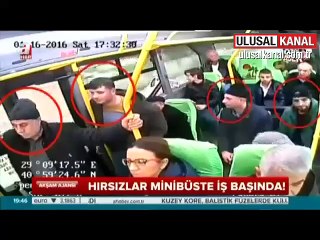 4 kişilik çete yolcuları böyle soydu