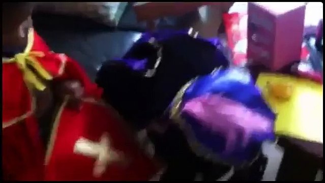 Witte Piet en donkere Sinterklaas