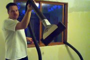 Comment enlever l'enduit floqué du plafond de votre maison. Méthode très efficace