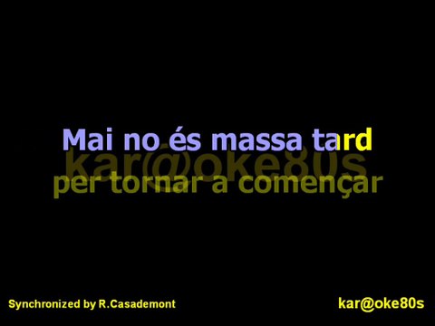 karaoke Camins Sopa de Cabra