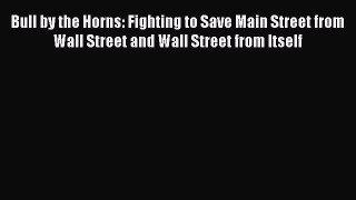 Download Bull by the Horns: Fighting to Save Main Street from Wall Street and Wall Street from