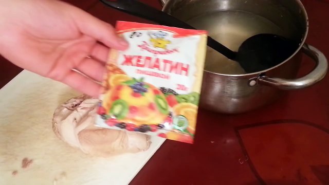 Как приготовить холодец из курицы. Холодец в мультиварке!