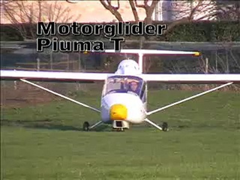 motorglider piuma twin crash
